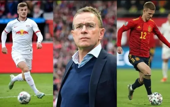 Ralf Rangnick, Timo Werner, Dani Olmo