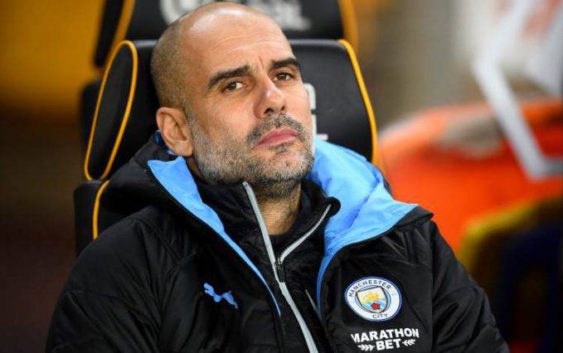 Manchester City coach Pep Guardiola