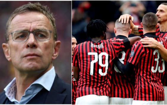 AC Milan coach Ralf Rangnick