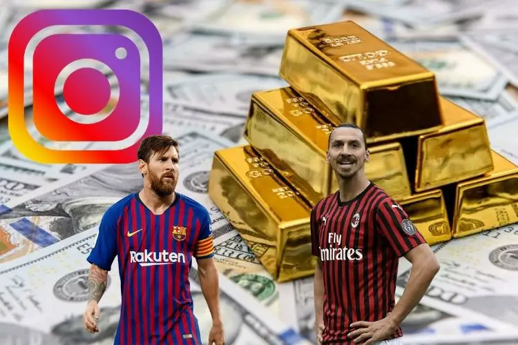 Top 5 highest-earning football players on Instagram