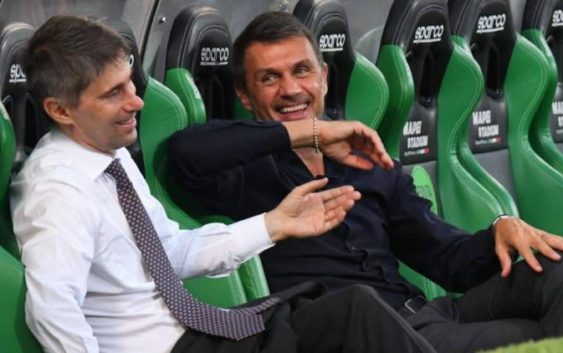 Frederic Massara and Paolo Maldini