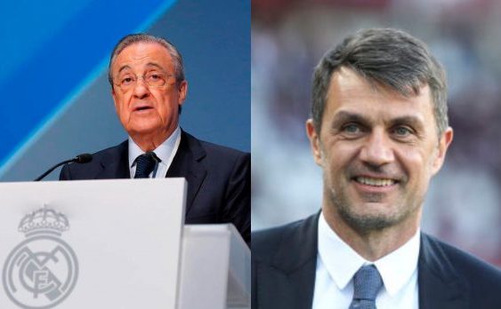 florentino perez paolo maldini