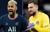 Neymar and Donnarumma had to be pulled apart after PSG loss